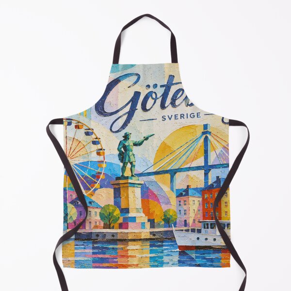 Item preview, Gothenburg Sweden – a painting of a summer day in this beautiful Scandinavian city. designed and sold by GalleryKauffeld.