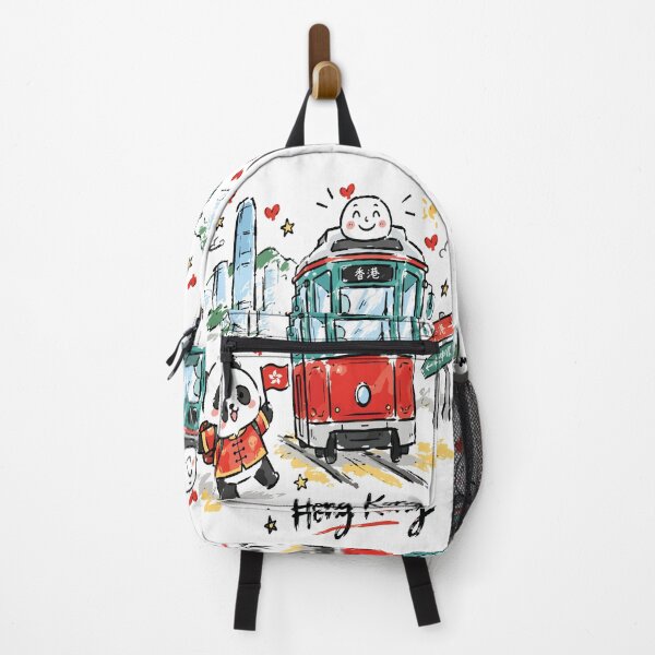 Item preview, Cute Hong Kong Tram Sketch Art v2 designed and sold by RamyGallery.