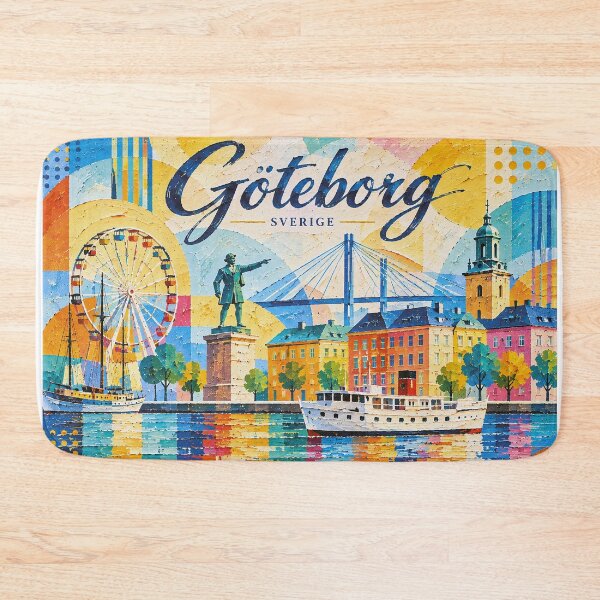 Item preview, Gothenburg Postcard, Sweden – A Beautiful city in Europe. designed and sold by GalleryKauffeld.