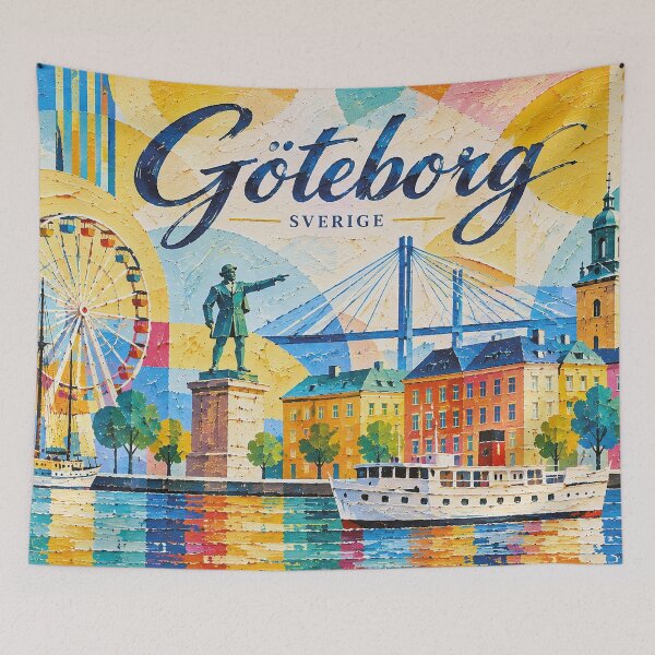 Item preview, Gothenburg Postcard, Sweden – A Beautiful city in Europe. designed and sold by GalleryKauffeld.