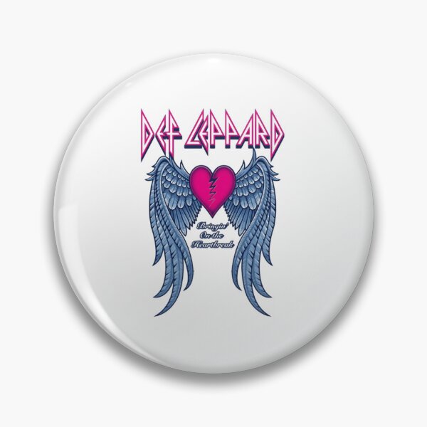 Artikelvorschau, Def Leppard Heart Angel Wings entworfen und verkauft von LindaKrebsS.