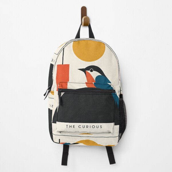 Item preview, Geometric Bird Wall Art | The Curious Bauhaus Print designed and sold by Filora Atelier | Bird Art.