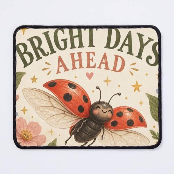 Item preview, Bright Days Ahead Ladybird designed and sold by Willow Sky.