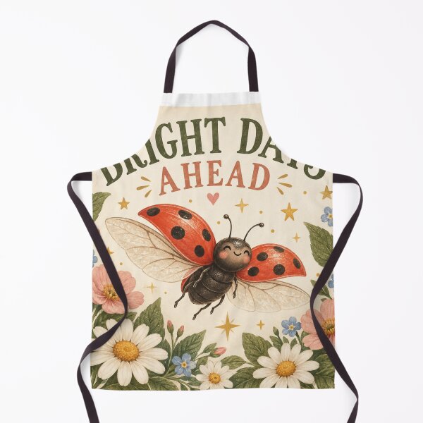 Item preview, Bright Days Ahead Ladybird designed and sold by Willow Sky.