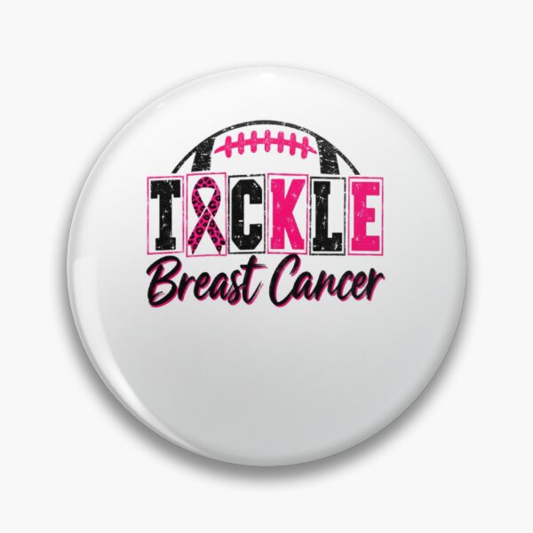 Item preview, Tackle Breast Cancer Football Pink Out Game Awareness Mom designed and sold by AARABwino.