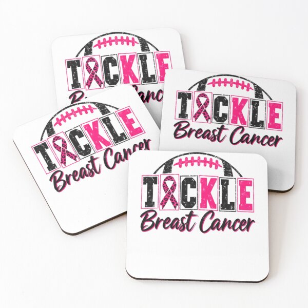 Item preview, Tackle Breast Cancer Football Pink Out Game Awareness Mom designed and sold by AARABwino.