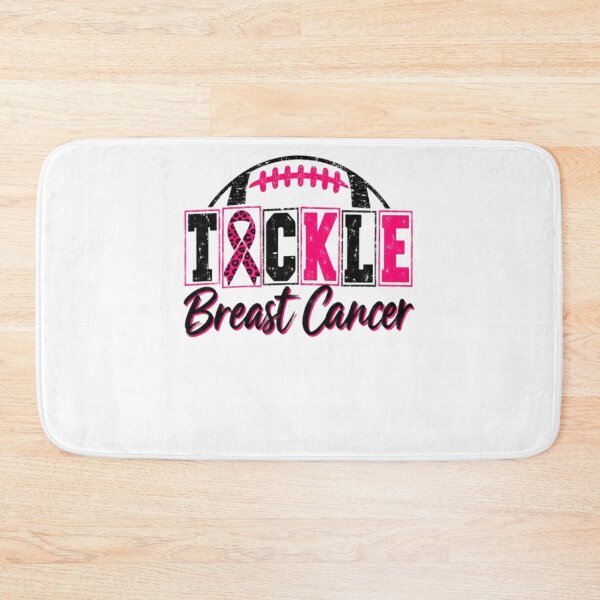 Item preview, Tackle Breast Cancer Football Pink Out Game Awareness Mom designed and sold by AARABwino.