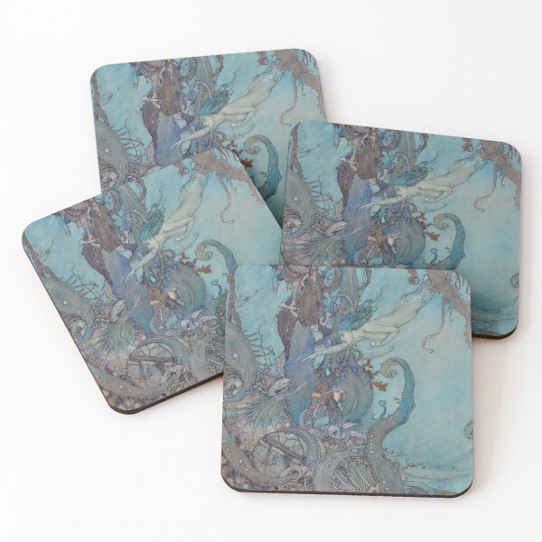 Item preview, The Mermaid (1911) - Edmund Dulac designed and sold by SALON DES ARTS.