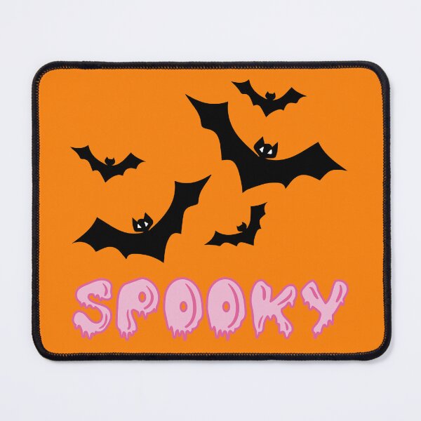 Item preview, Pink Slime Spooky Text Flying Bats Halloween designed and sold by SolutionsArt.