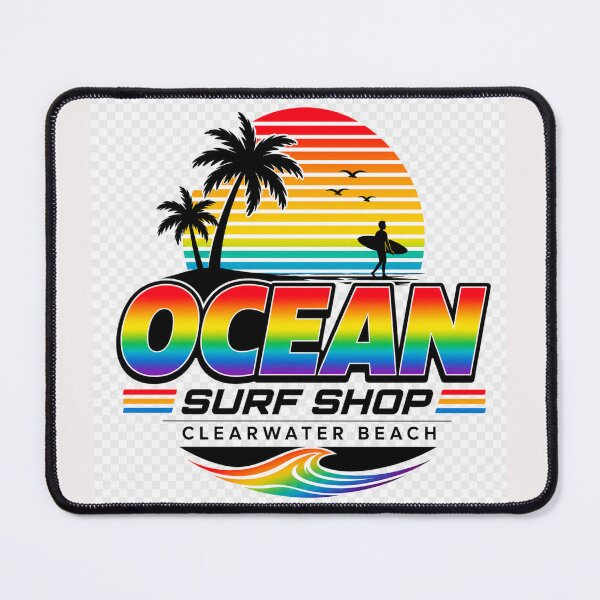 Item preview, Ocean Surf Shop - Clearwater Beach, Florida - Retro 80's Colors designed and sold by JBDesigns21.