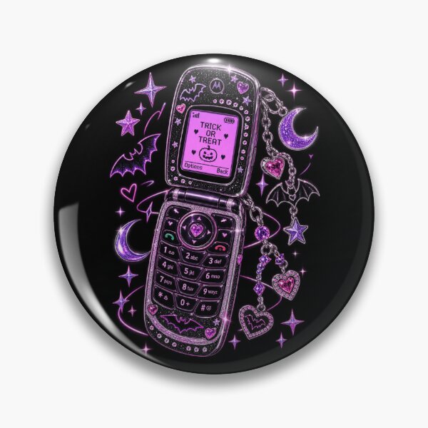 Item preview, Spooky flip phone designed and sold by BiaSMartins.