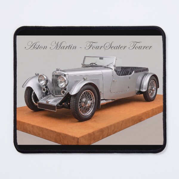 Item preview, Vintage Aston Martin Four Seater Tourer Classic Sports Car designed and sold by ArtworkNorth.