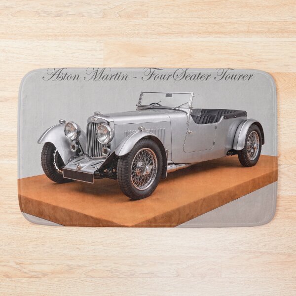 Item preview, Vintage Aston Martin Four Seater Tourer Classic Sports Car designed and sold by ArtworkNorth.