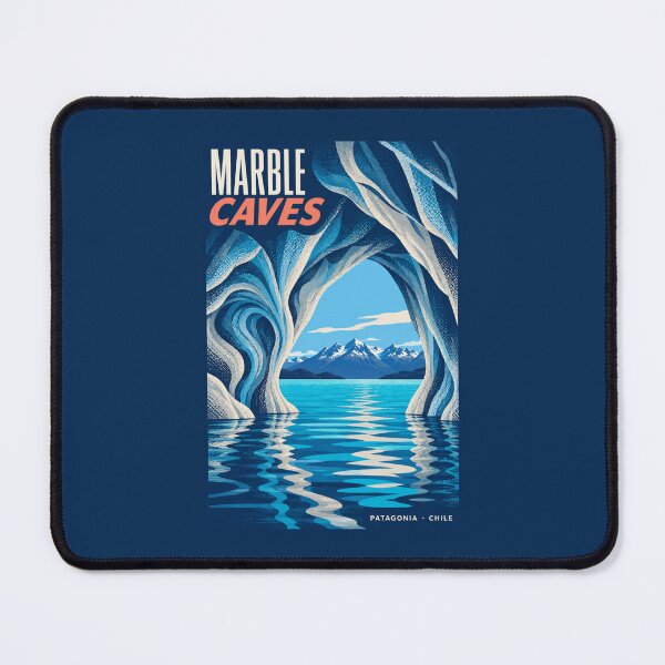 Item preview, Marble Caves - Patagonia - Chile designed and sold by GoodOldVintage.