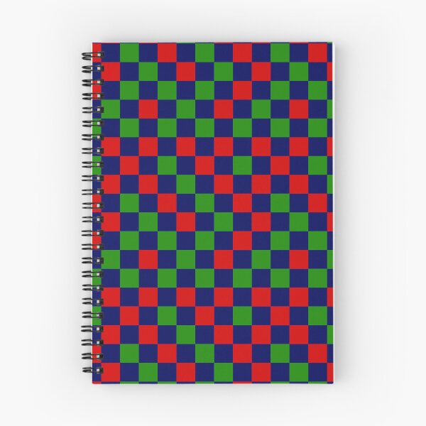 Item preview, Red Green and Navy blue Checkered  Design   designed and sold by PatternTitan.
