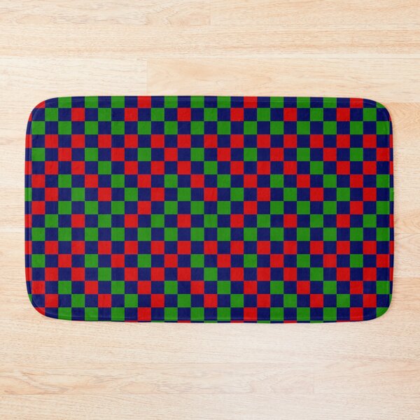 Item preview, Red Green and Navy blue Checkered  Design   designed and sold by PatternTitan.