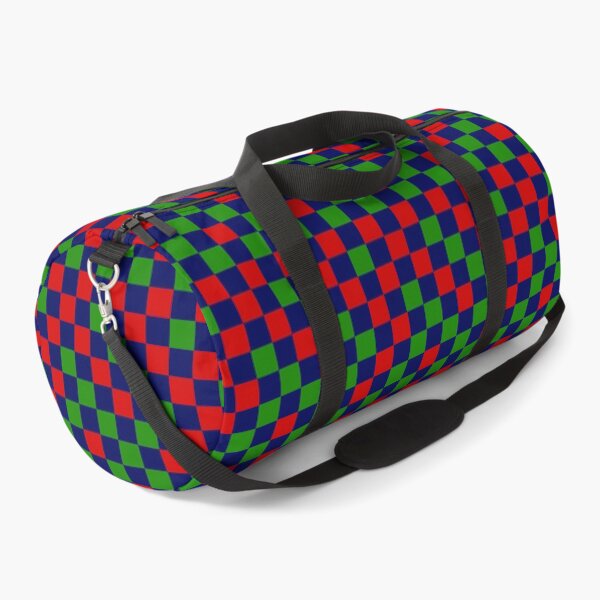 Item preview, Red Green and Navy blue Checkered  Design   designed and sold by PatternTitan.