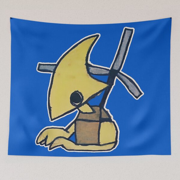 Item preview, Cute Yellow Rainbow Friends Kids Drawing. designed and sold by Sir Martin.