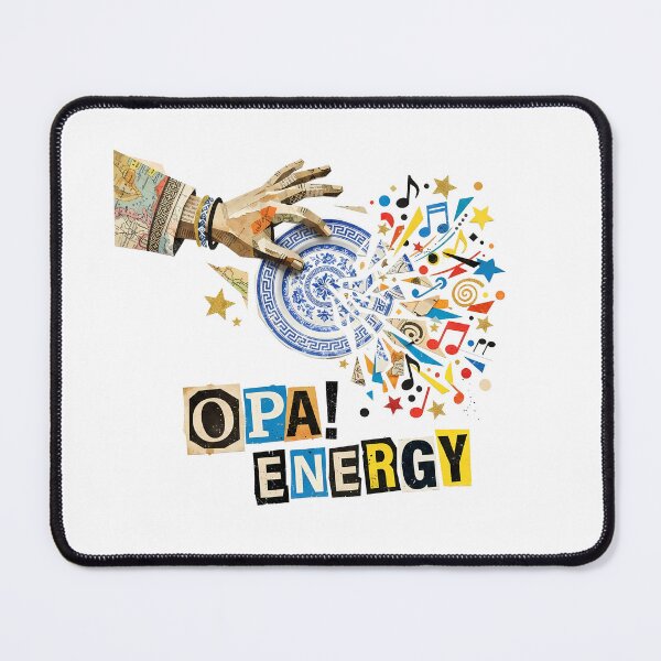Item preview, Greek Food & Drink Summer Holiday Collage Set designed and sold by OzzFrequency.