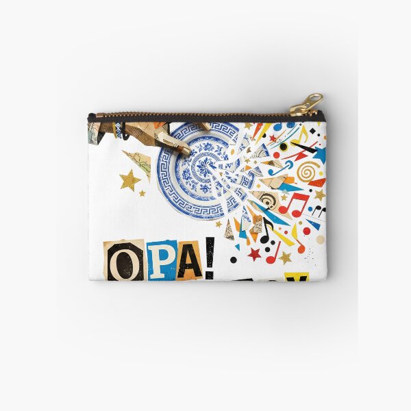 Item preview, Greek Food & Drink Summer Holiday Collage Set designed and sold by OzzFrequency.