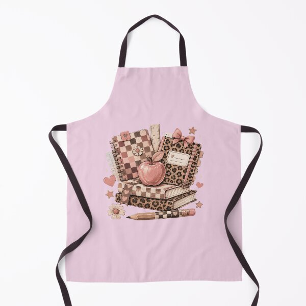 Item preview, Boho Neutral Teacher Back to School Books and Leopard Apple designed and sold by hamadacolonel.