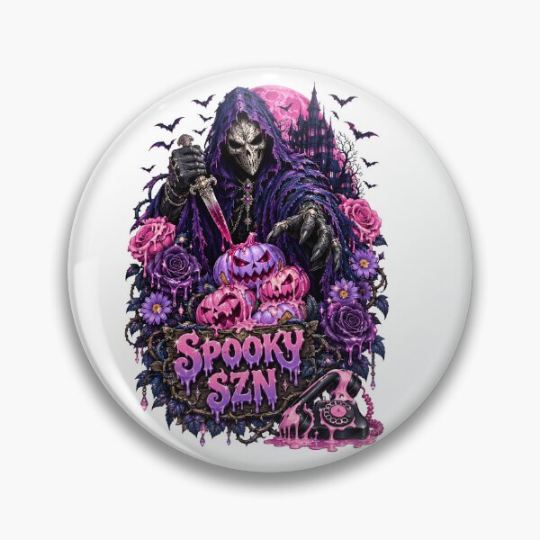 Item preview, Halloween Spooky Szn Grim Reaper Dagger Pumpkins designed and sold by Sovereign Supply Co..
