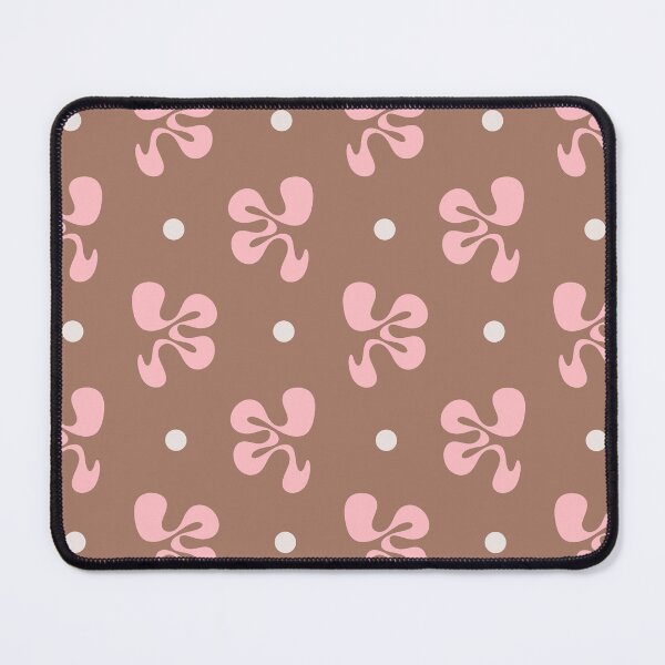 Item preview, Abstract Shapes Cheerful Whimsy Mocha Pink Pattern designed and sold by kierkegaard.