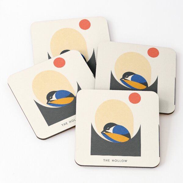Item preview, Mid Century Bird Wall Art | The Hollow Cozy Print designed and sold by Filora Atelier | Bird Art.