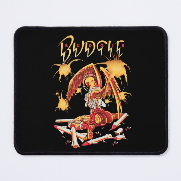 Item preview, Budgie Fantasy Winged Warrior Heavy Metal Design designed and sold by itaresapbou.