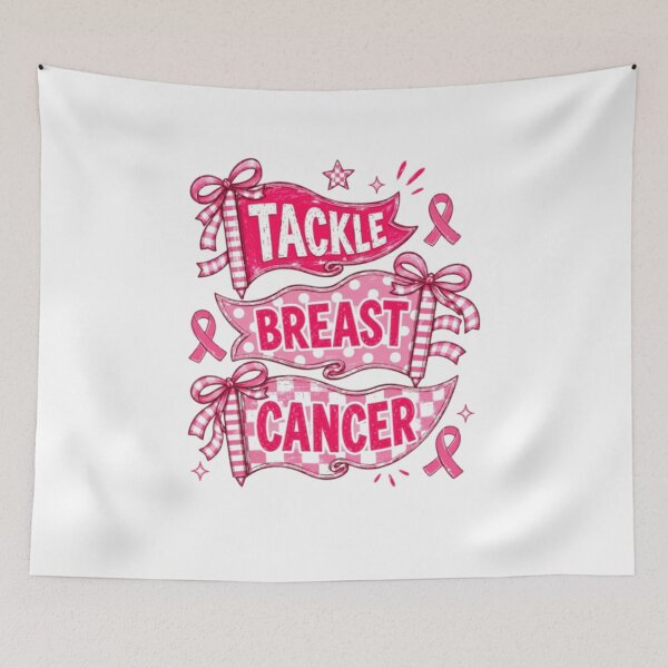Item preview, Tackle Breast Cancer Awareness Pink Ribbon Pink Out Women designed and sold by AARABwino.