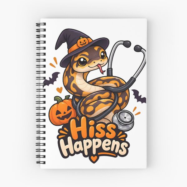 Item preview, Hiss Happens – Funny Exotic Animal Vet Halloween Snake Design designed and sold by Bettybee00.