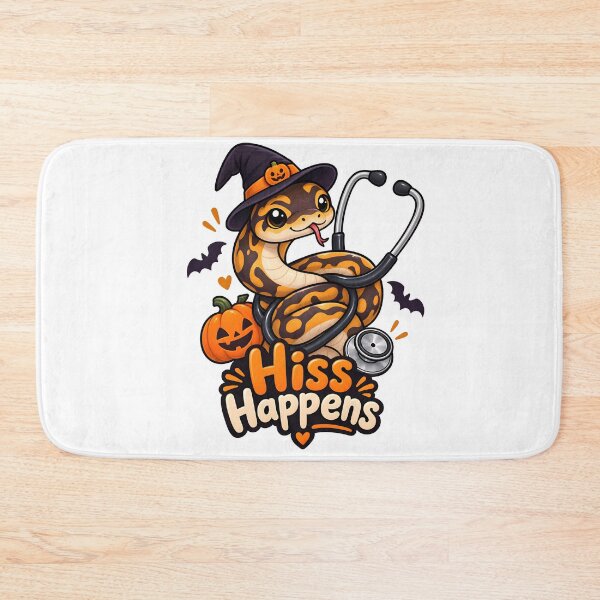 Item preview, Hiss Happens – Funny Exotic Animal Vet Halloween Snake Design designed and sold by Bettybee00.