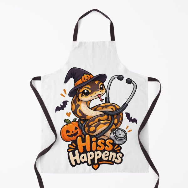 Item preview, Hiss Happens – Funny Exotic Animal Vet Halloween Snake Design designed and sold by Bettybee00.