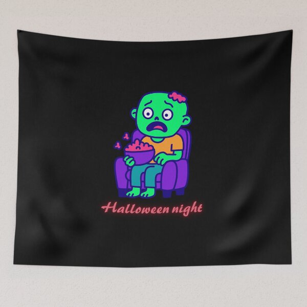 Item preview, Happy Halloween movie night 2026 designed and sold by stormk10.