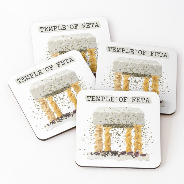 Item preview, Greek Food & Drink Summer Holiday Collage Set designed and sold by OzzFrequency.