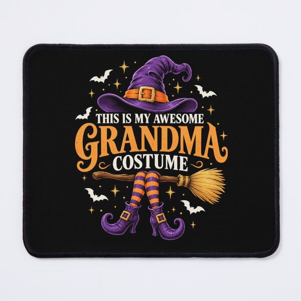 Item preview, Witch Grandmother Costume Halloween Party Graphic designed and sold by ROUX-ART.