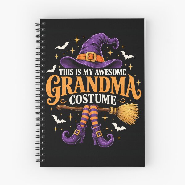 Item preview, Witch Grandmother Costume Halloween Party Graphic designed and sold by ROUX-ART.