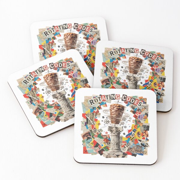 Item preview, Greek Food & Drink Summer Holiday Collage Set designed and sold by OzzFrequency.
