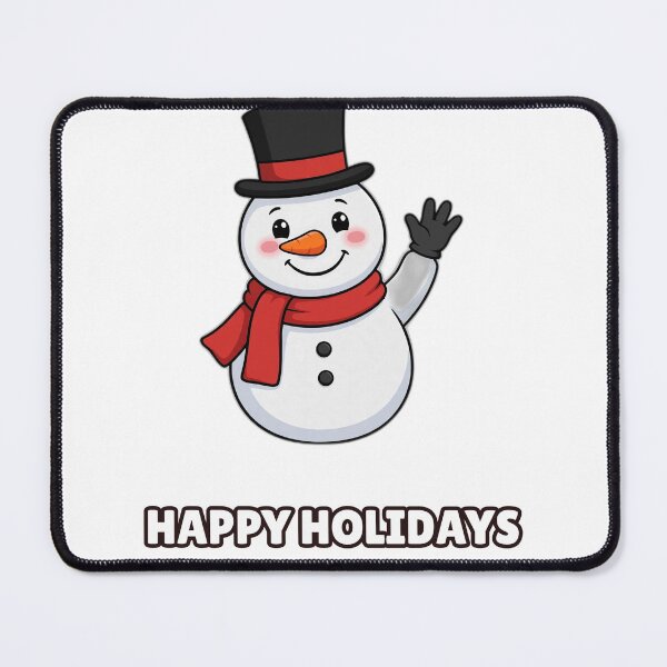 Item preview, Snowman Christmas Shirt – Cute Winter Holiday Tee designed and sold by KERK Art and Design.