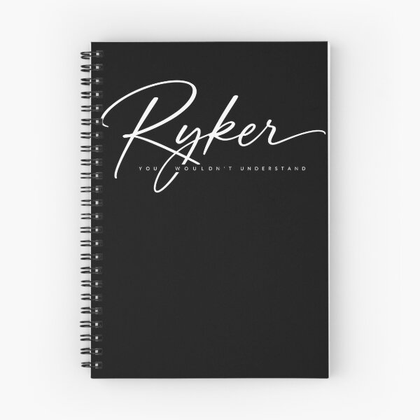 Item preview, Ryder Distressed Script Quote Minimal Black and White designed and sold by ROUX-ART.