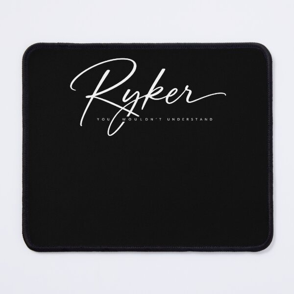 Item preview, Ryder Distressed Script Quote Minimal Black and White designed and sold by ROUX-ART.