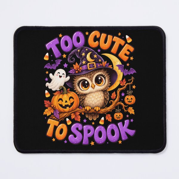 Item preview, Halloween Owl Witch Cute Pumpkin Moon Spooky Graphic designed and sold by ROUX-ART.