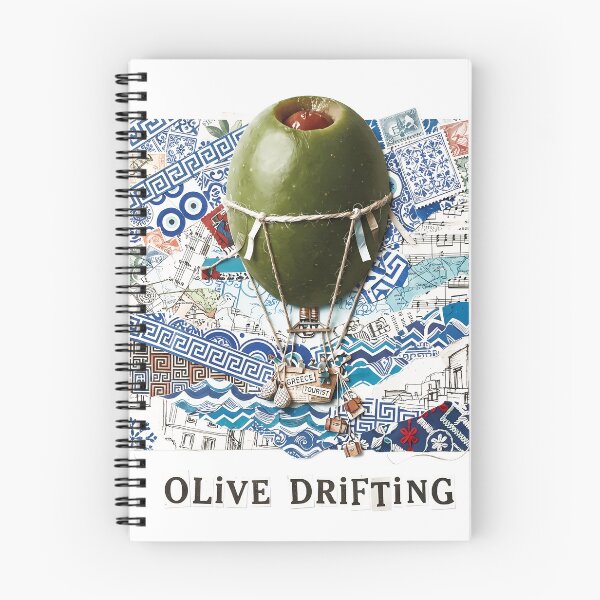 Item preview, Greek Food & Drink Summer Holiday Collage Set designed and sold by OzzFrequency.