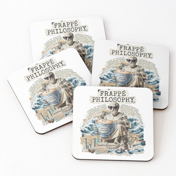 Item preview, Greek Food & Drink Summer Holiday Collage Set designed and sold by OzzFrequency.