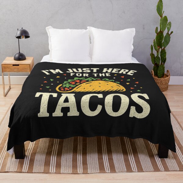 Item preview, Taco Tuesday - I'm Just Here for the Tacos designed and sold by Artful Paws.
