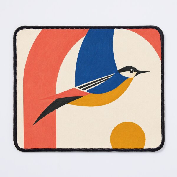 Item preview, Retro Bird Wall Art | The Arc Mid Century Print designed and sold by Filora Atelier | Bird Art.