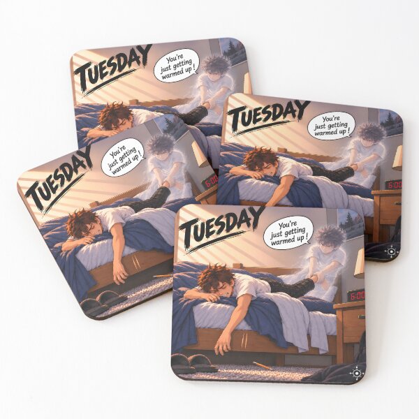Item preview, Tuesday Motivation – Just Getting Warmed Up! designed and sold by FereSpark.