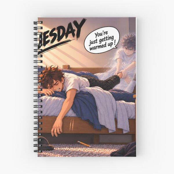 Item preview, Tuesday Motivation – Just Getting Warmed Up! designed and sold by FereSpark.