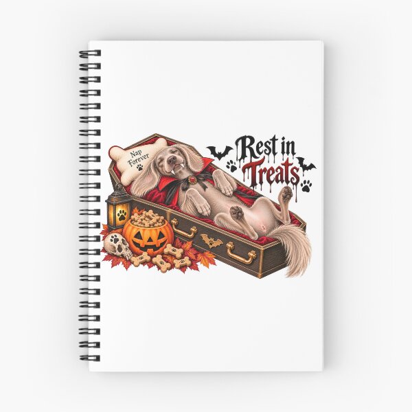 Item preview, Halloween Vampire Weimaraner – Rest in Treats designed and sold by HoldYourPoint.