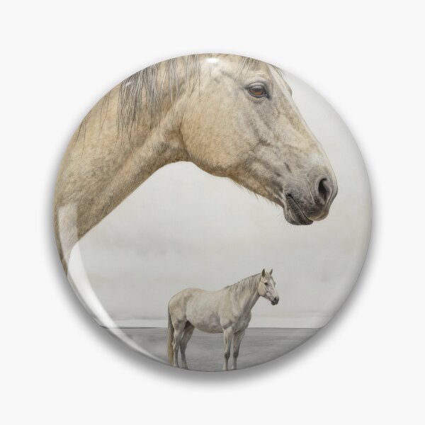 Item preview, Surreal Giant Horse Watching Small Horse designed and sold by Simple Life & KAMOCHI.